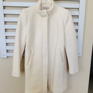 Ann Taylor Loft Funnel Neck Coat